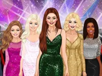 Red Carpet Dress Up Girls image