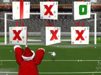 Santa kick Tac Toe image