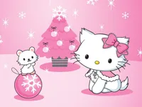 Hello Kitty Christmas Jigsaw Puzzle image